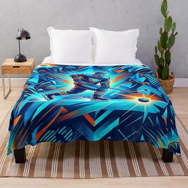 Item preview, Dynamic Blue Sport Hockey Inspirational Action Pattern. designed and sold by Giulivo Store Graphic.