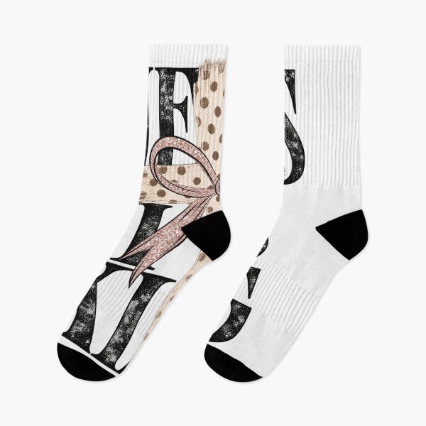 Item preview, Jesus Is King Cross With Pink Coquette Bow Graphic designed and sold by PunPals-Art.