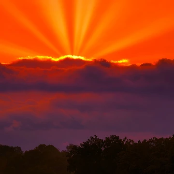 Artwork thumbnail, Dramatic Rays by Jim Love
