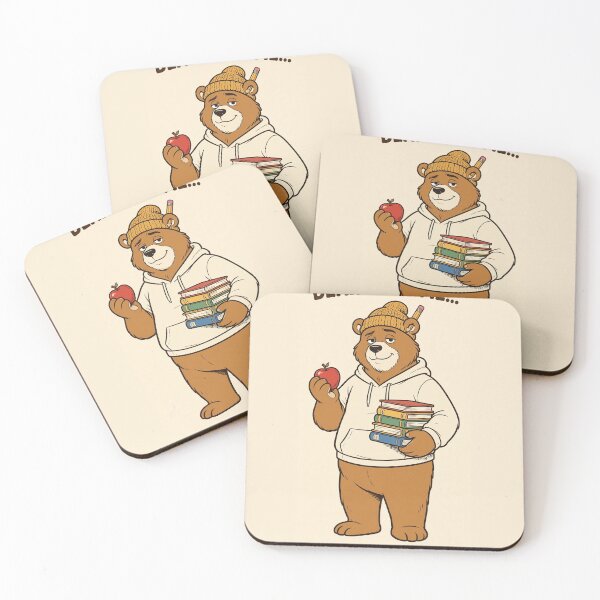 Item preview, Bear With Me I Teach Tiny Humans Funny Teacher Bear T-Shirt designed and sold by EverydayBadge.