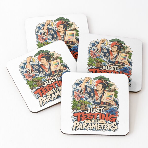 Item preview, Just Testing The Parameters Ukiyo-e Aquascape designed and sold by LoafLogic.
