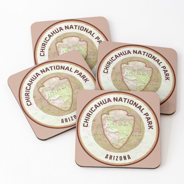 Item preview, Souvenir Map - Chiricahua National Park designed and sold by Willz Designz.