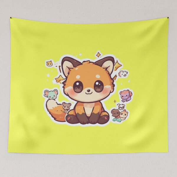 Item preview, Cute Kawaii Animal Cartoon Design  designed and sold by MushArtist.