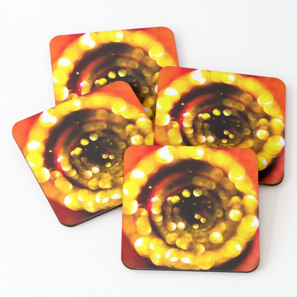 Item preview, Golden Light Vortex – Glowing Bokeh Abstract Photography designed and sold by Visual Arts Dominika Cybuch.