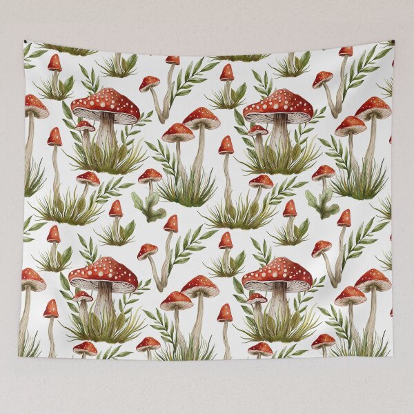 Item preview, Wild Mushroom Pattern designed and sold by Tickety Boo.