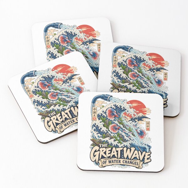 Item preview, Great Wave Of Water Changes Ukiyo-e Graphic designed and sold by Win Hardy.