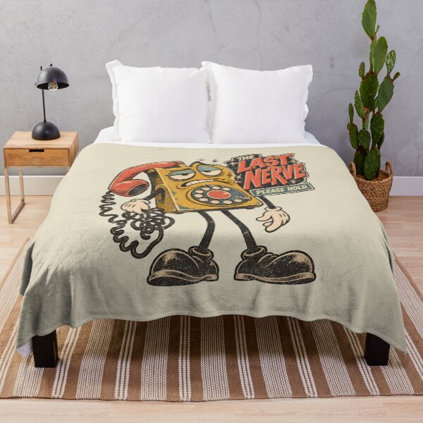 Item preview, The Last Nerve – Retro Telephone Humor designed and sold by AwesomeBeyondLimits.