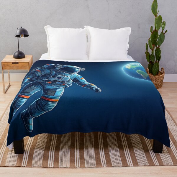 Item preview, Astronaut floating in space with Earth designed and sold by Daniela`s shop.