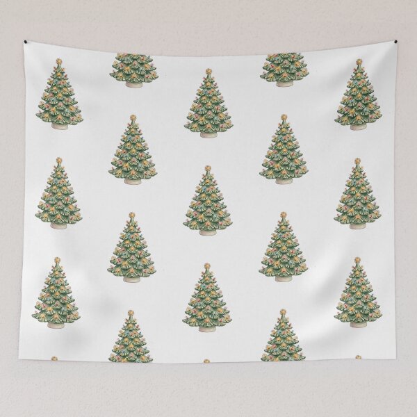 Item preview, Vintage Ceramic Christmas Tree - Retro Tabletop Tree with Colorful Peg Lights designed and sold by Foriart.