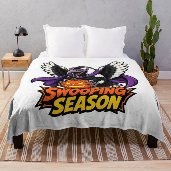 Item preview, Swooping Season Magpie Villain Funny Aussie Halloween Sticker designed and sold by DTSA.