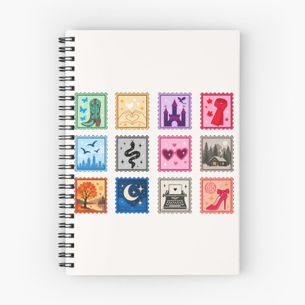 Item preview, Era Postage Stamp Collection – Album Aesthetic Sticker designed and sold by taylorvinyls.