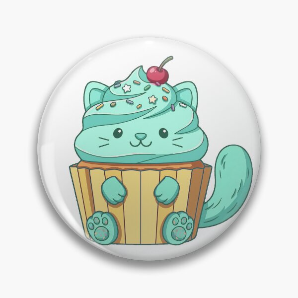 Item preview, Cupcake Cat Mint designed and sold by Fishcake: The Shop.