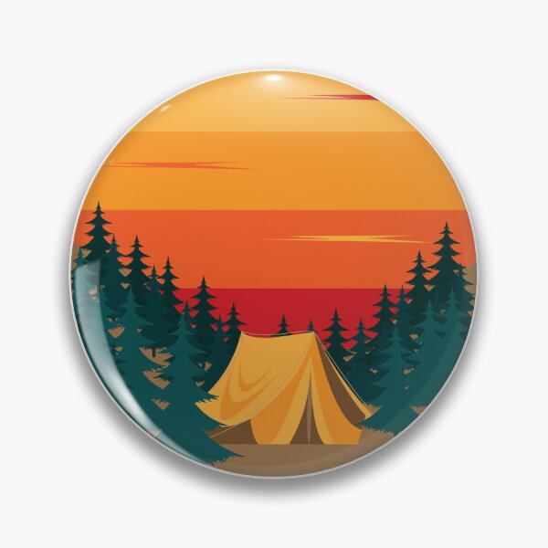 Item preview, Sunset Camping designed and sold by Tickety Boo.