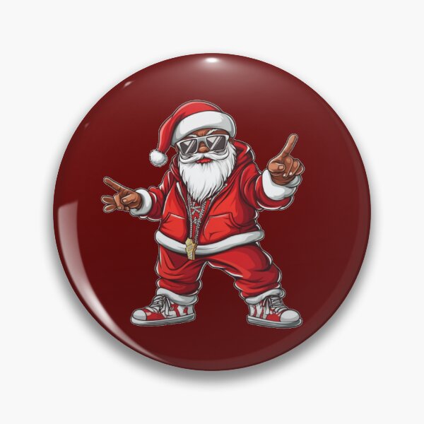 Item preview, Hip Hop Santa Claus Graphic | Cool Christmas Streetwear Gift Design designed and sold by 4kstudiostt.