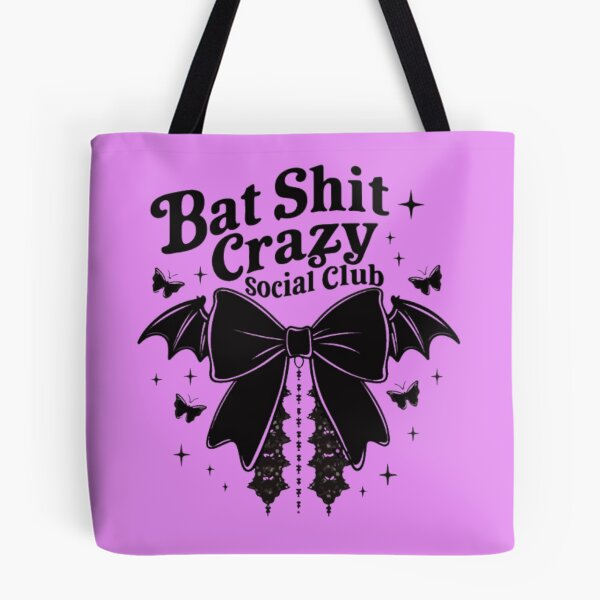 Item preview, Bat Crazy Halloween Anti Social Club Spooky Graphic Women designed and sold by MentalDiaries.