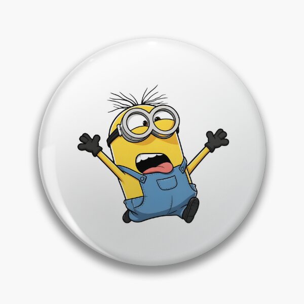 Item preview, Funny Minion Expression designed and sold by LuloCreative.