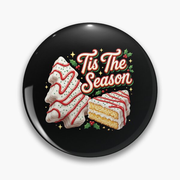 Item preview, Tis The Season Christmas Tree Cakes designed and sold by CrispyMeowsart.