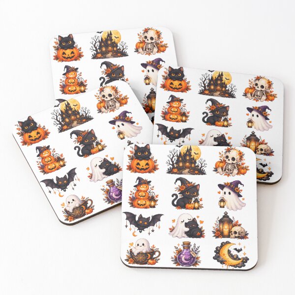 Item preview, Cute Halloween Spooky Magic Elements Sticker Pack designed and sold by Rehnair.