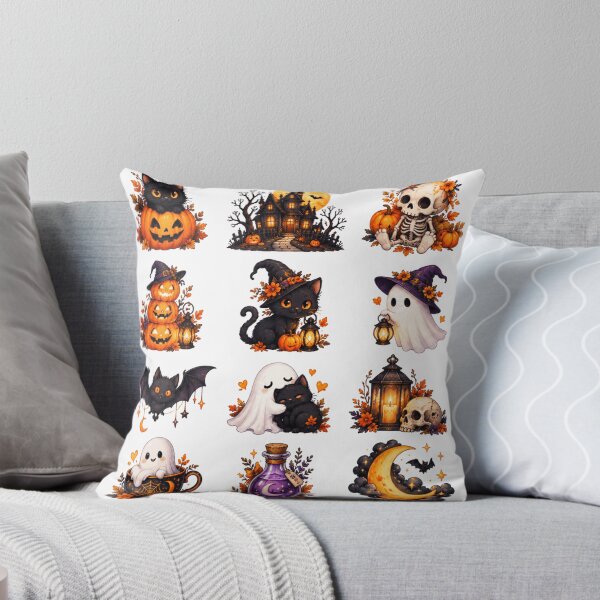 Item preview, Cute Halloween Spooky Magic Elements Sticker Pack designed and sold by Rehnair.