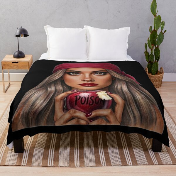 Item preview, Poison Apple Mysterious Editorial Portrait designed and sold by MaRCAStro.