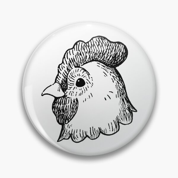 Item preview, Vintage White Chicken (portrait) designed and sold by You Store.