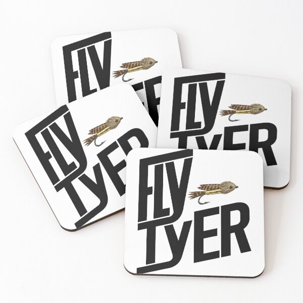Item preview, Fly tying logo "Fly Tyer" Muddler Minnow trout fly. designed and sold by Art-Horizon.