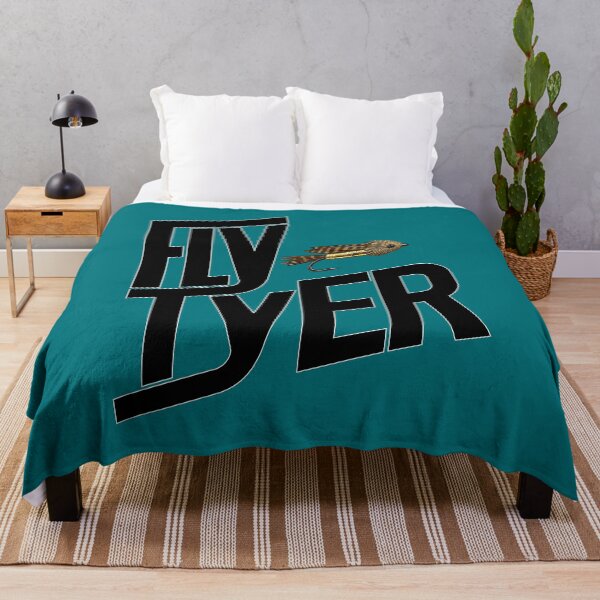 Item preview, Fly tying logo "Fly Tyer" Muddler Minnow trout fly. designed and sold by Art-Horizon.
