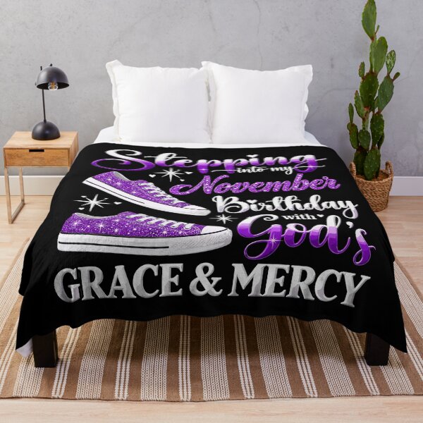 Item preview, Stepping Into My November Birthday With Gods Grace And Mercy designed and sold by MOHAMED.