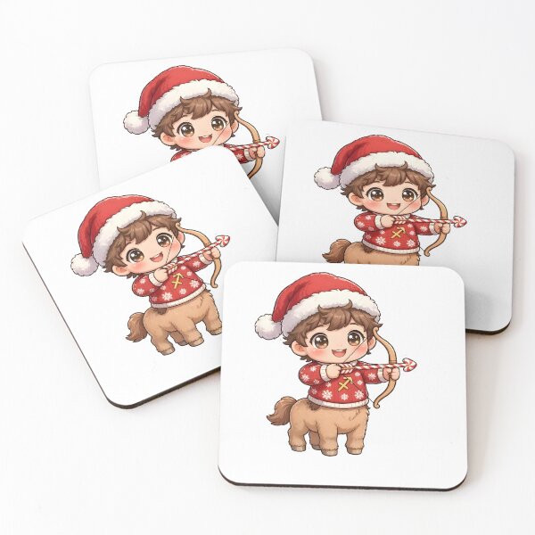 Item preview, Cute Chibi Sagittarius Centaur Christmas Sweater designed and sold by Zodiac Celestial Art.