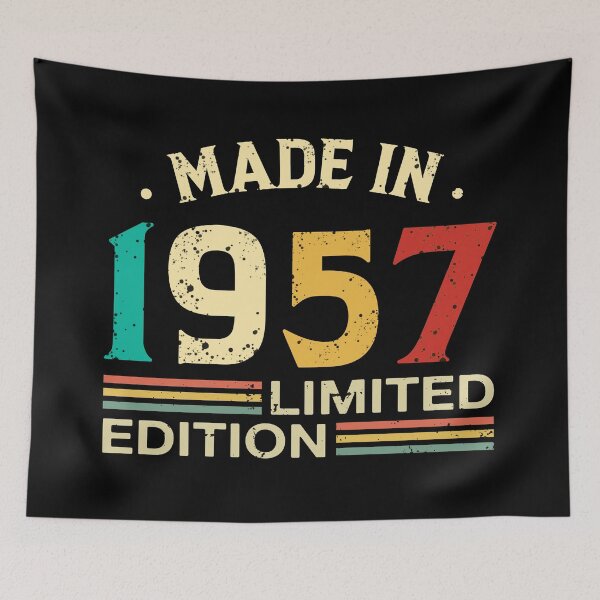 Item preview, Born in 1957 Vintage 70th Birthday Gift designed and sold by Alexaltay.