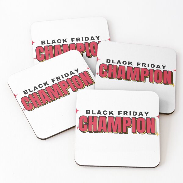 Item preview, Black Friday Champion Funny Shopping designed and sold by BeCalyx ⭐⭐⭐⭐⭐.