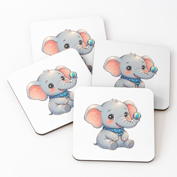 Item preview, Cute Anime Elephant  designed and sold by shelteredinside.