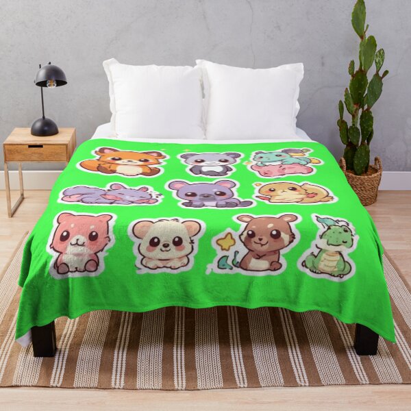 Item preview, Cute Kawaii Animal Cartoon Design designed and sold by MushArtist.