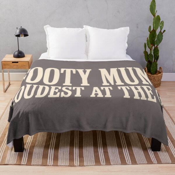 Item preview, Loudest Footy Mum Bold Typography Ground Cheer designed and sold by Yellowriversss.