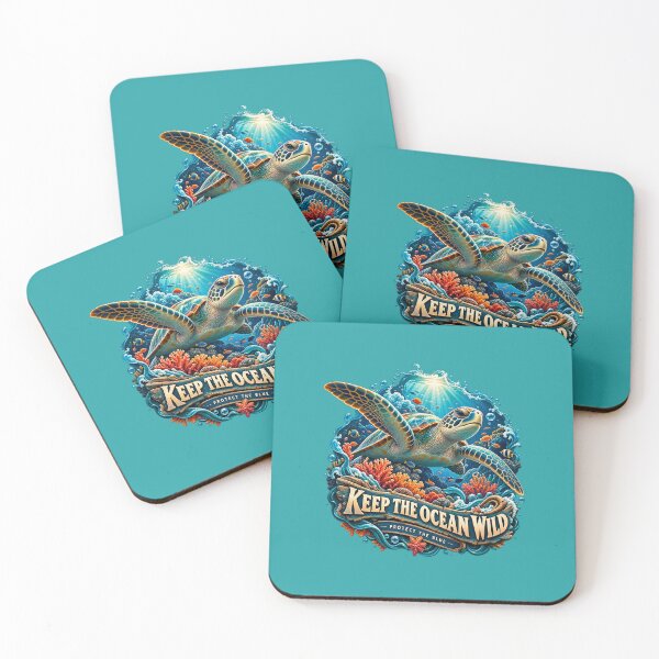 Item preview, Keep the Ocean Wild – Protect the Blue designed and sold by Zaim4Fashion.