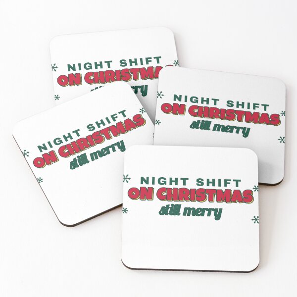 Item preview, Night Shift On Christmas Still Merry Nurse designed and sold by BeCalyx ⭐⭐⭐⭐⭐.