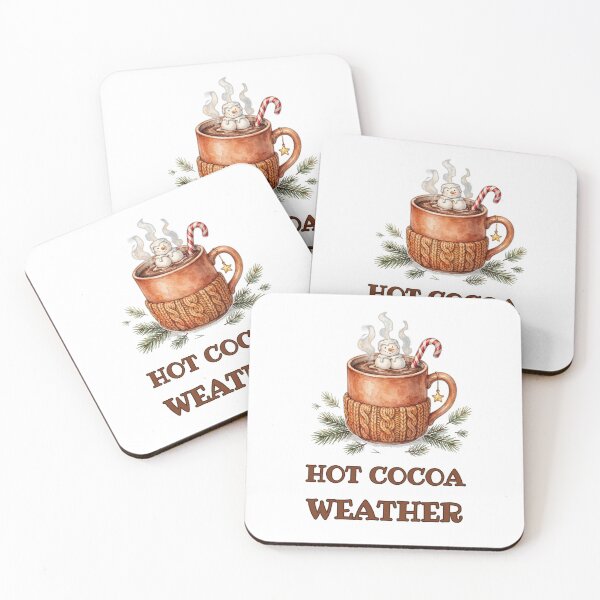 Item preview, Hot Cocoa Weather - Cozy Cocoa Mug with Marshmallow Snowman designed and sold by Foriart.