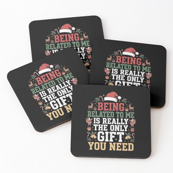 Item preview, Being Related To Me Funny Family Christmas designed and sold by CrispyMeowsart.
