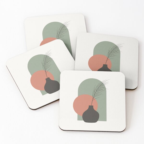 Item preview, Japandi Sage Green Arch Ceramic Vase Botanical designed and sold by Living-Present.