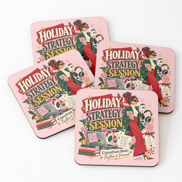 Item preview, Holiday Strategy Session – Festive & Focused Consultant | Funny Business Christmas Gift designed and sold by JanuszJarowicz.