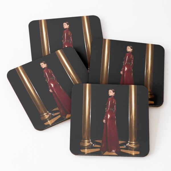 Item preview, Dark Red Latex Gown – Over the Shoulder, Art Deco designed and sold by Magic-Reality.