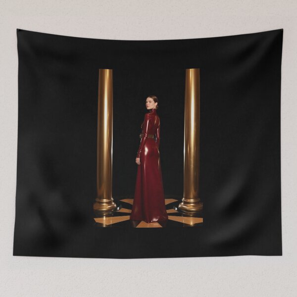 Item preview, Dark Red Latex Gown – Over the Shoulder, Art Deco designed and sold by Magic-Reality.