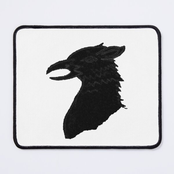 Item preview, Black Griffin Head By Anneka Marie designed and sold by Am Fear Liath Mòr Designs.