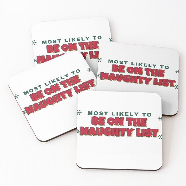 Item preview, Most Likely To Be On The Naughty List Family Christmas designed and sold by BeCalyx ⭐⭐⭐⭐⭐.