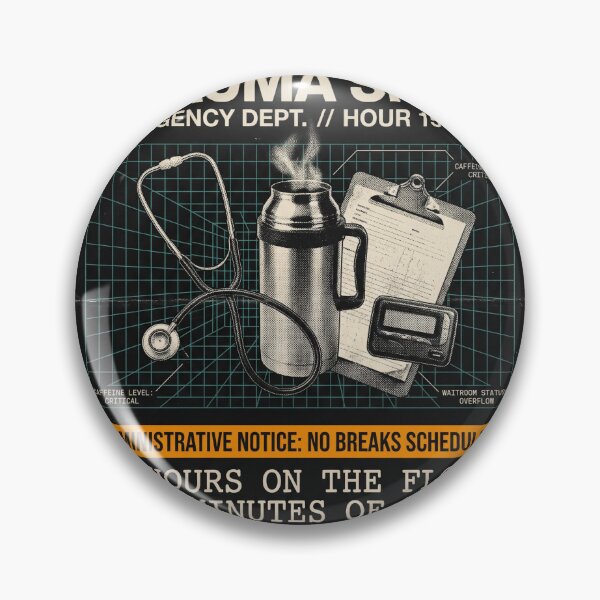 Item preview, Pittsburgh Trauma Shift Hour 15 Of 15 Medical Drama Parody designed and sold by Mircea786.
