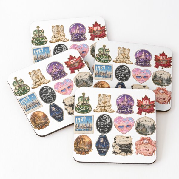 Item preview, 12-Era Souvenir Magnet Pack designed and sold by taylorvinyls.