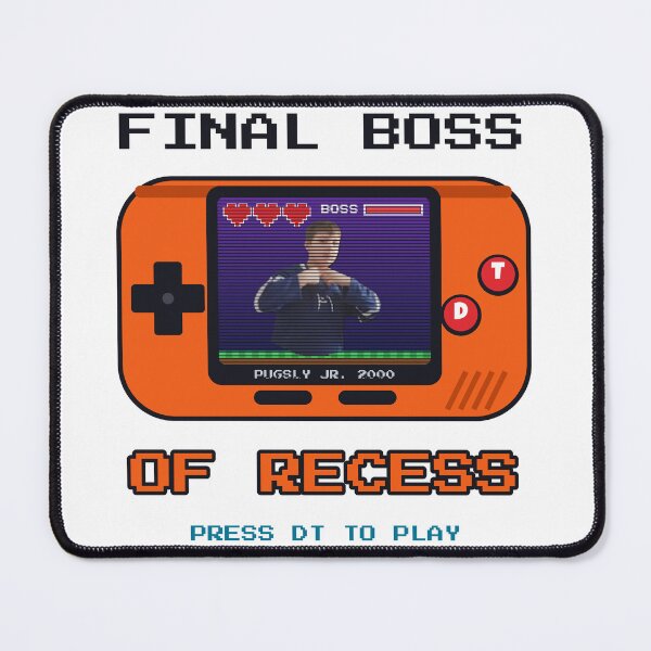Item preview, Final Boss of Recess Retro Handheld Game Console designed and sold by PugslyJr2000.