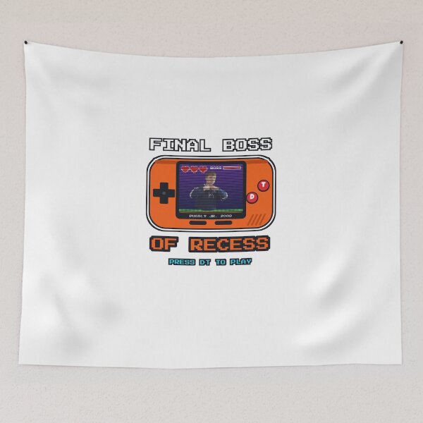 Item preview, Final Boss of Recess Retro Handheld Game Console designed and sold by PugslyJr2000.