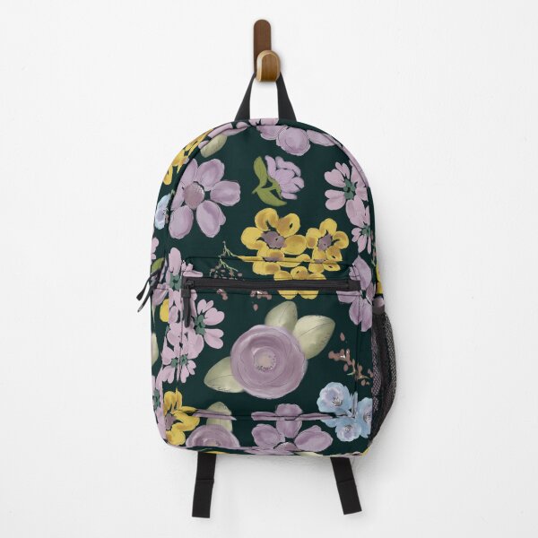 Item preview, Aesthetic Pastel Floral Midnight Dark Spruce Seamless Pattern designed and sold by Jyoti Digital Artist.