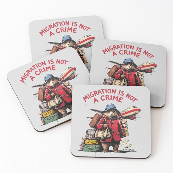Item preview, Banksy - Migration is not a crime designed and sold by 123ks.